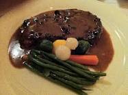 bake ribeye steak